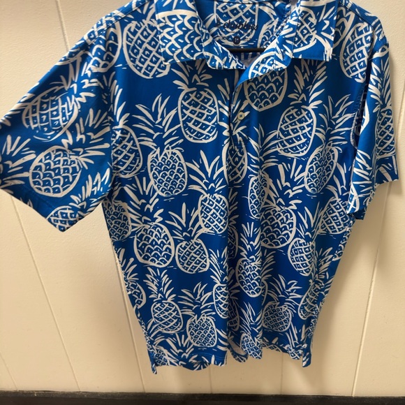 chubbies Other - Chubbies Blue Pineapple Golf Polo